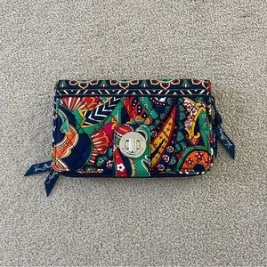 vera bradley turn lock wallet
